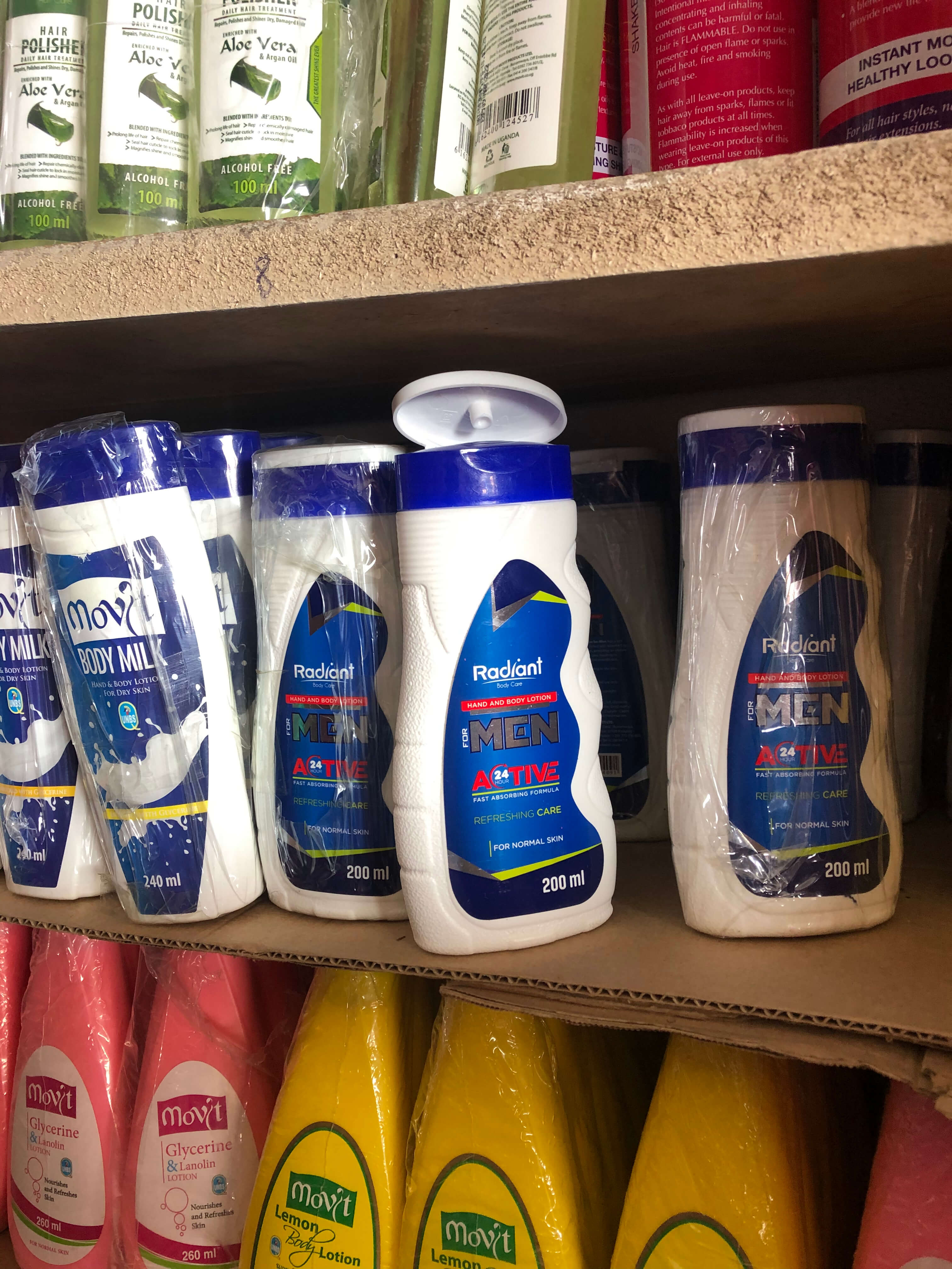 Lotion for men