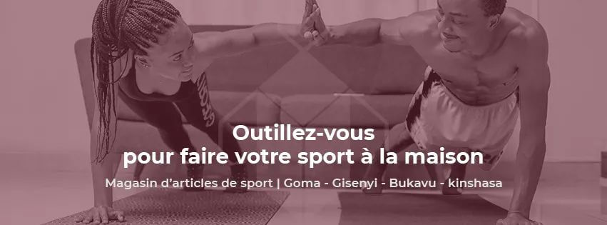 Nous vendons des équipements de sport