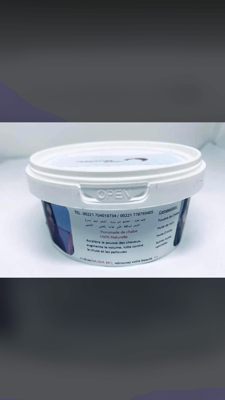 Pommade de Chébé 250g 35$