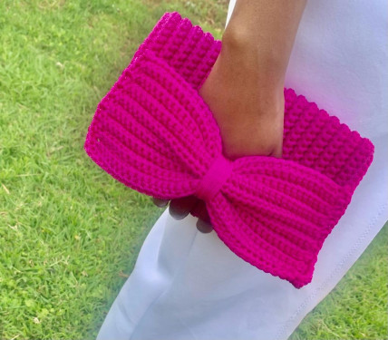 Sac papillon fait à la main