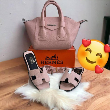 Sac+Soulier Hermès de bonne qualité