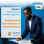 Gestionnaire des finances et de l’administration
