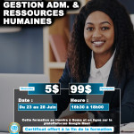 UBS CONGO I Formation en Gestion Administrative et Ressources Humaines 
