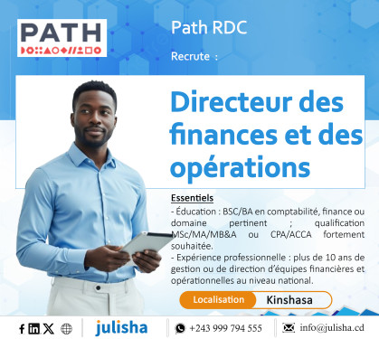 Directeur des finances et des opérations