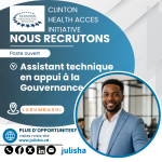 Assistant technique en appui à la Gouvernance et au programme de vaccination