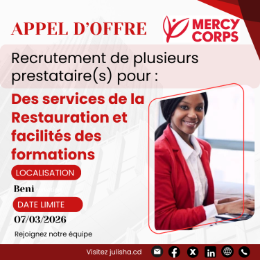 Un ou plusieurs prestataires