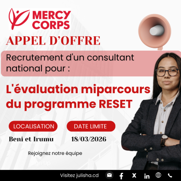 Recrutement d'un consultant national pour l'évaluation miparcours du programme RESET