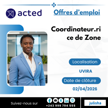 Coordinateur.rice de Zone