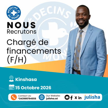 Chargé de financements (F/H)